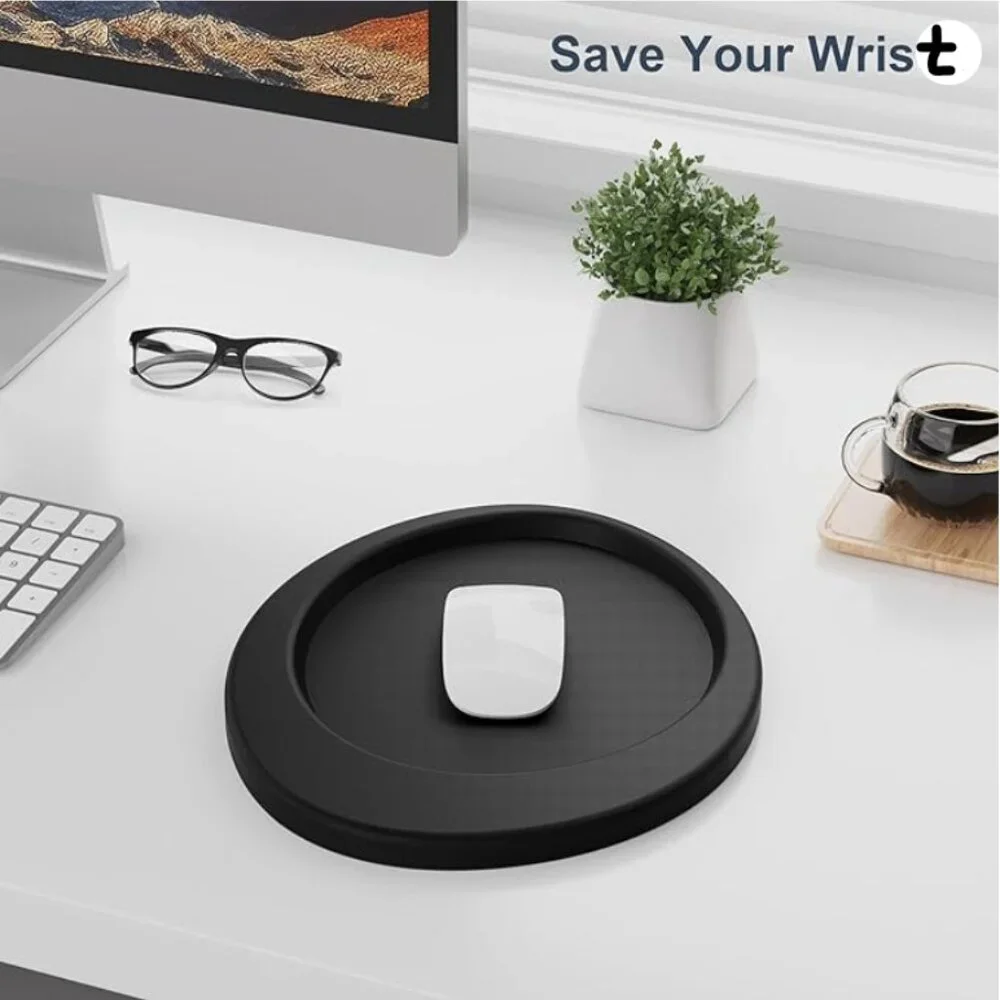 MEKASS Ergonomic Mousepad with Wrist Support Beautiful Flowers